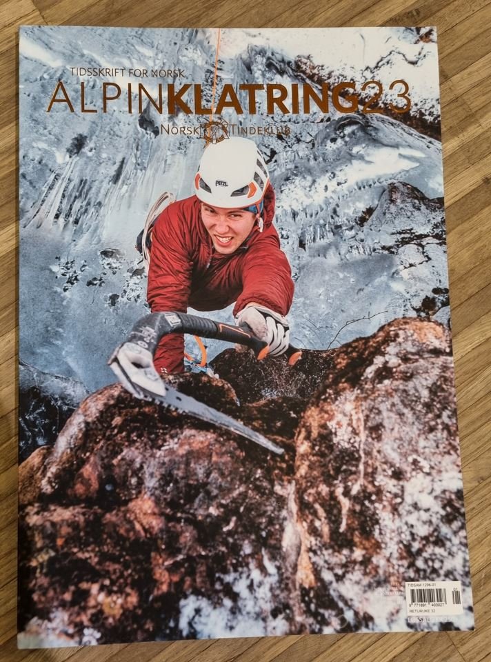 Bilde av Tidsskrift For Norsk Alpinklatring 2023